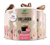 Nature's Finest Collagen Coffee, Café Instantáneo con Colágeno, 125 g