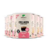 Nature's Finest Collagen Coffee, Café Soluble 625 g (Paquete de 5) | café instantáneo con colágeno 2500 mg, ácido hialurónico, MSM, vitamina C y biotina - taza cremosa en 1 minuto
