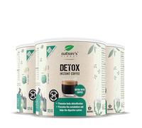 Nature's Finest Detox Coffee, Café Soluble 375 g (Paquete de 3)