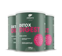 Nature's Finest Detox Digest | Fórmula 2 en 1 para mejorar la digestión y limpiar el cuerpo | El triple poder de desintoxicación del cardo mariano, el extracto de alcachofa y la clorella