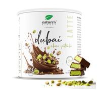 Nature's Finest Dubai Latte, en Polvo 125 g | latte estilo chocolate Dubai con pistacho, cacao, inulina y chlorella - endulzado con eritritol - vegano