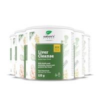 Nature's Finest Liver Cleanse, 625 g para 125 días - Detox Higado con Cardo Mariano, Extracto de Alcachofa y Cúrcuma y Jengibre - Natural Detox, Vegano