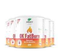 Nature's Finest OK!Burn, Bebida en Polvo 750 g (Paquete de 5)