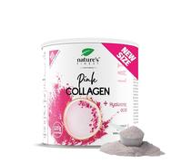 Nature's Finest Pink Latte Collagen, Latte en Polvo 125 g | latte rosa con colágeno y ácido hialurónico - sabor vainilla y coco - color natural de remolacha - endulzado con eritritol