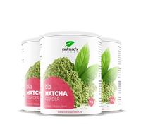 Nature's Finest Polvo de Matcha Orgánico, 210 g - Hojas de Té Verde Molidas Matcha 100% naturales - Calidad Probada