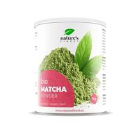 Nature's Finest Polvo de Matcha Orgánico - Hojas de Té Verde Molidas Matcha 100% naturales - Calidad Probada