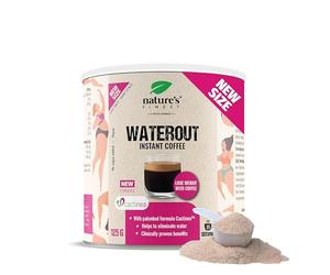 Nature's Finest WaterOut Coffee, Café Instantáneo Funcional, 125 g