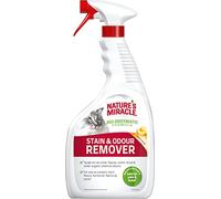 Nature's Miracle Stain & Odour Remover Gato, centra en la suciedad cotidiana, aroma a melón fresco, 946 ml