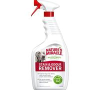 Nature's Miracle Stain & Odour Remover Perro, centra en la suciedad cotidiana, aroma cítrico ligero y fresco, 709 ml
