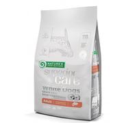 Nature's P SC White Dog Adult Grain Free Salmon 1,5KG - Pienso Hipoalergénico para Perros Sin Cereales con Salmón, Rico en Proteínas, Omega 3 y 6 - Antimanchas Lagrimales, 1,5 Kg