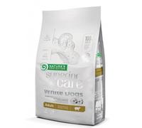 Nature's P SC White Dog Adult Small Breed Cordero 1,5KG - Pienso Hipoalergénico para Perros con Cordero y Arroz, Rico en Proteínas, Omega 3 y 6 - Antimanchas Lagrimales, 1,5 Kg