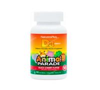 Nature's Plus Animal Parade Vitamina D3 500 UI 90 comprimidos masticables