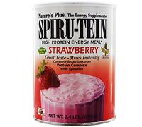Nature's Plus - Fresa de alto valor proteico de la comida de la energía de Spiru-Tein - 2,4libras.