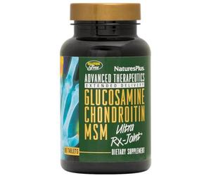 Nature's Plus Glucosamine, Chondroitin, MSM Ultra Rx-Joint 90 Comprimidos
