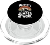 Natures Poco Puente En Trabajo Vintage Rana Puesta del Sol Escena PopSockets PopGrip para MagSafe