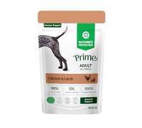 Nature's Protection Prime Porciones de Alimento Húmedo para Perros Adultos Apoyo Inmunológico Comida para Perros en Salsa Sin Azúcar y Cereales con Pollo y Cordero 500 gr