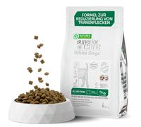 Nature's Protection Alimento para perros secos Superior Care White Dog sin gluten para todos los tamaños y etapas de la vida de perros con pelaje claro, insectos y arroz blanco, trozos más grandes de