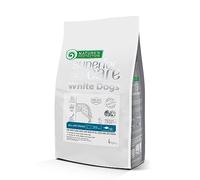 Nature's Protection Superior Care Comida para perros seca con pescado blanco y arroz, alimento seco hipoalergénico para perros blancos de todas las etapas de la vida y razas, piel, pelo y manchas de