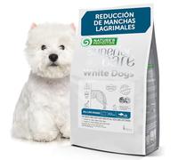 Nature's Protection Superior Care Comida para perros seca con pescado blanco y arroz, alimento seco hipoalergénico para perros blancos de todas las etapas de la vida y razas, piel, pelo y manchas de