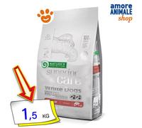 Nature's Protection Superior Care White Dogs Grain Free Salmon Starter All Breeds 1.5kg