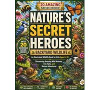 Nature's Secret Heroes-Backyard Wildlife: An Illustrated Wildlife Book for Kids Ages 6-10 Discovering Amazing Wild Animals, Fun Facts, and Nature Adventures