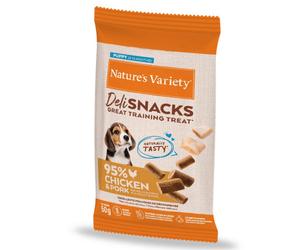 Nature's Variety Deli snacks para perro - Pollo - Cantidad: 50 g