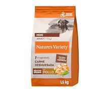 Nature's Variety Healthy Grains Pienso para Perros Adultos con Mini con Pollo - 1,5kg