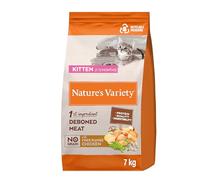 Nature's Variety No Grain Pienso para Gatos Kitten con Pollo - 7kg
