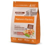 Nature's Variety No grain - Pienso sin cereales para gatos adultos esterilizado - Cantidad: 3 kg + OFERTA Brinde