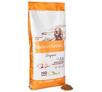 Nature's Variety Original No Grain, Pienso para Perros Adultos Medianos y grandes, Sin cereales, con Pavo deshuesado, 12kg
