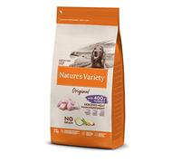 Nature's Variety Original No Grain, Pienso para Perros Adultos Medianos y grandes, Sin cereales, con Pavo deshuesado, 2kg
