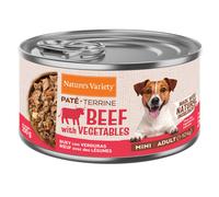 Nature's Variety Paté Mini - Alimento húmedo para perro de raza pequeña - Vaca y verduras - Cantidad: 200 g