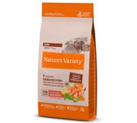 Nature's Variety - Pienso sin cereales para perros adultos pequeños - Salmón - Cantidad: 2 x 7 kg