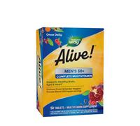 Natures Way - Alive!® Multivitamínico Completo para Hombres Mayores de 50 Años (50 Tabletas)