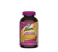 Natures Way - Alive!® Multivitamínico en Gominolas para Mujeres Mayores de 50 Años (150 Gominolas, Frutos del Bosque)