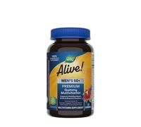 Natures Way - Alive!® Multivitamínico Premium para Hombres Mayores de 50 en Gominolas (75 gominolas, cereza, naranja y uva)