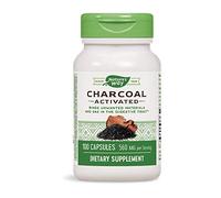 Nature's Way Cápsulas activadas con carbón, 280 mg, 100 unidades