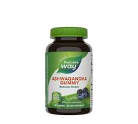 Natures Way - Gominolas de Ashwagandha (90 gominolas, sabor a bayas)
