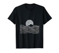 Nature's Whisper: diseño minimalista del paisaje Camiseta