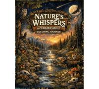 Nature's Whispers a Curated Adult Coloring Journey to Cultivate Calm and Creativity: 70+ Illustrations of Wild Nature and Woodland Creatures to Cultivate Calm and Creativity.