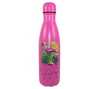 NatureVac - Flamenco de Deluxebase. Botella Térmica de Viaje Reutilizable para Agua Caliente, Café, Té