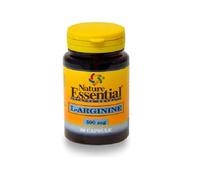 Nature Essential L-Arginina 500 mg – 50 cápsulas – Aminoácidos semiesenciales
