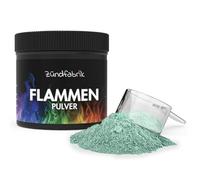 NaturFabrik Fábrica de encendido (polvo de llamas 300 g) en lata y cuchara dosificadora | Polvo de fuego para fuego colorido | Polvo seco para tinción de llamas | Pintura de fuego para fogatas,
