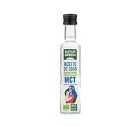 NaturGreen - Aceite de Coco MCT Bio, 250 ml, 100% Orgánico, Energía Rápida, Apto Para Consumo Directo, Sin Gluten ni Azúcares Añadidos, Ideal para Dietas Keto, Paleo y Batidos