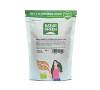 NaturGreen Arroz Basmati Integral Bio 500g | 100% Integral | Ecológico | Sin Gluten | Sin Azúcares | Grano Largo | Aromático | Vegano | Rico en Fibra
