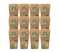 NaturGreen - Arroz Jazmín Integral Bio, Pack 12 x 500 g, Arroz Ecológico de Grano Largo, Aroma Natural, Fuente de Fibra, Bajo en Grasa y sin Gluten, Apto para Veganos