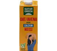 Naturgreen Bebida de Avena Bio con Calcio Sin Azúcares Añadidos 1L