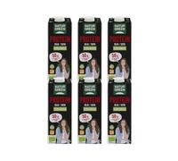 NaturGreen - Bebida Vegetal de Soja Proteica, Pack 6 x 1 Litro, Alto Contenido en Proteínas, Sin gluten, Apta para Dietas Veganas, Alternativa Saludable