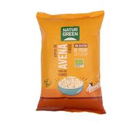 NaturGreen Copos de Avena Finos Sin Gluten BIO, Sin Lactosa, Producto Ecológico, 1 Kg