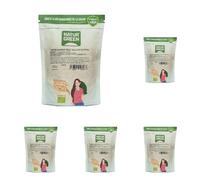 NaturGreen - Copos de Quinoa Real, Granos Quinoa Bio, Sin Gluten, Rica en Poteínas, Vitaminas B, C y E - 200 g (Paquete de 5)